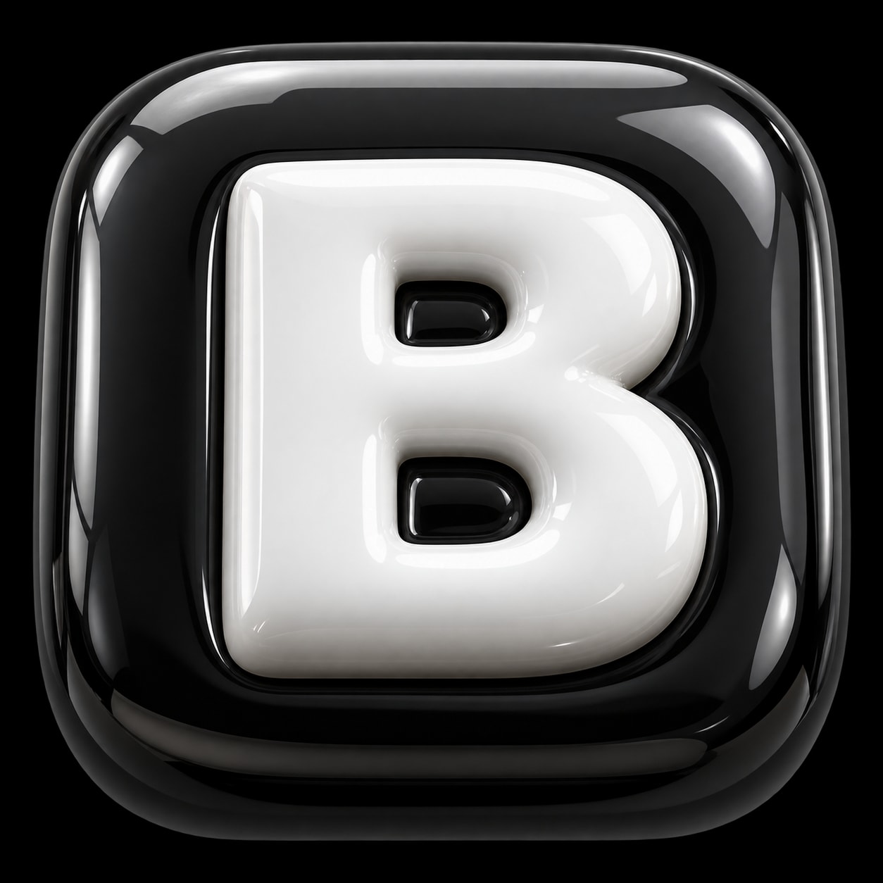 B